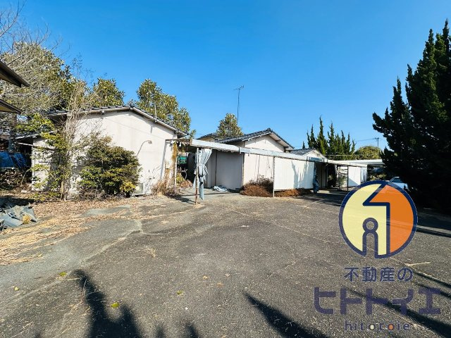 瀬高町長田土地の外観