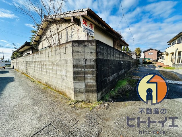 瀬高町長田土地の外観