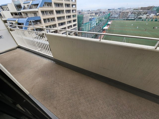日興甲南スカイマンションのバルコニー