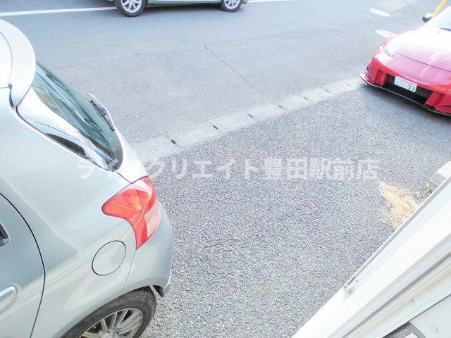 サンヒルズ吉原のバルコニー