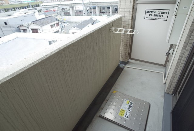 クレイントトヤミチのバルコニー