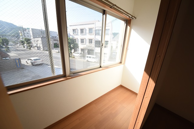 N東中央のバルコニー