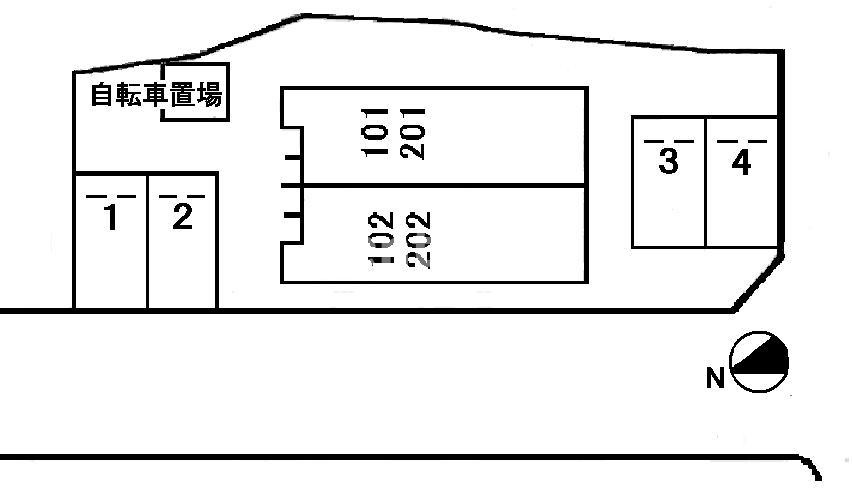 サンアプローズの駐車場|駐車場