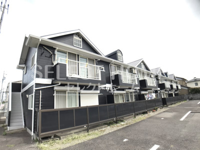 【外観】 | シャトレ城南B | 落ち着いた雰囲気の外観です