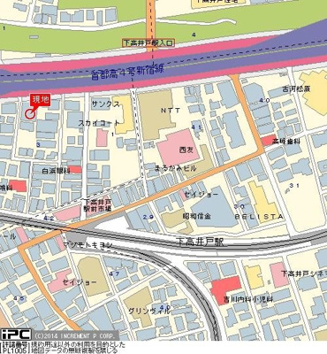 【地図】 | プログレス下高井戸