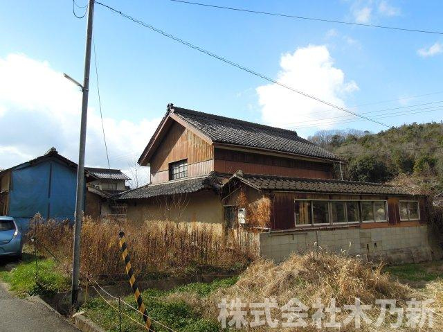 井原市上稲木町売地の外観