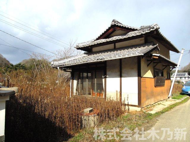 井原市上稲木町売地の外観