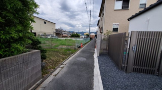 【前面道路含む現地写真】 | 中古戸建　草内上り立