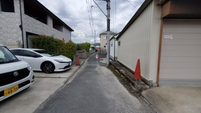 【前面道路含む現地写真】 | 中古戸建　草内上り立