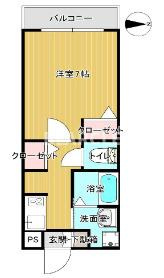 【間取り】 | パレス龍大