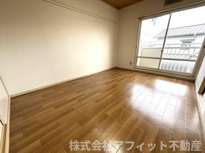 【寝室】 | サンライフ中川B | 洋室6帖
