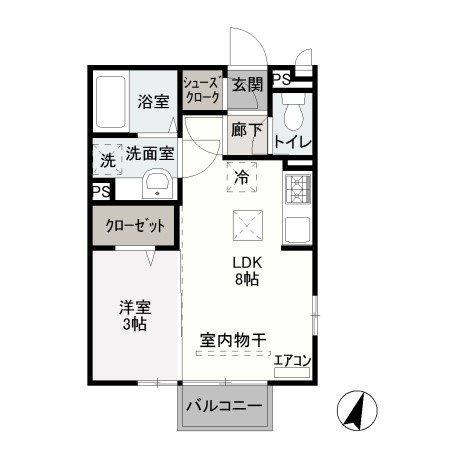 【間取り】 | ソナ・ヴェルテⅡ