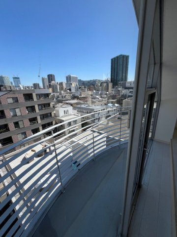 東麻布BOAビルのバルコニー