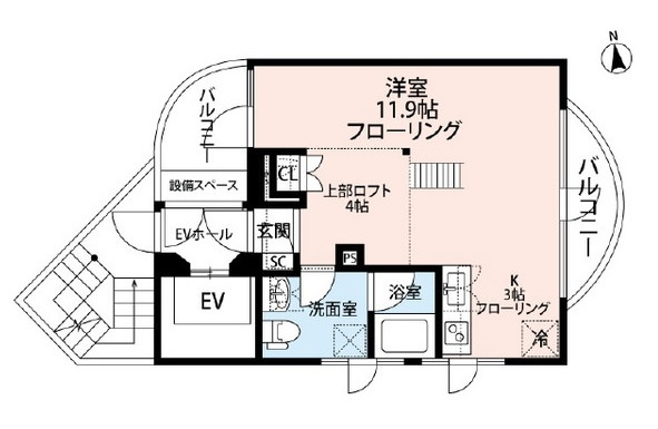 東麻布BOAビルの間取り