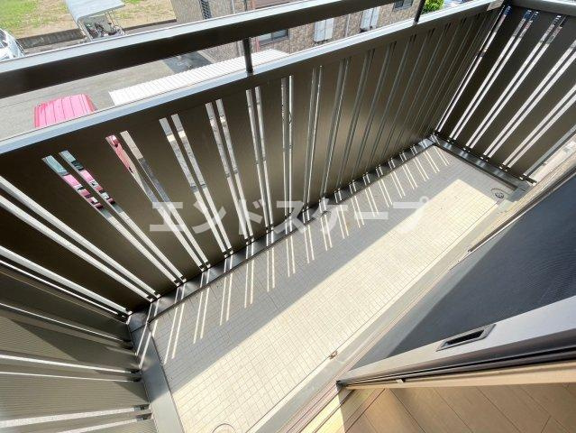 ブラン･メゾン　Ｂのバルコニー|高崎、前橋、伊勢崎エリアのお部屋探しはエンドスケープまで！お客様の理想お聞かせ下さい♪