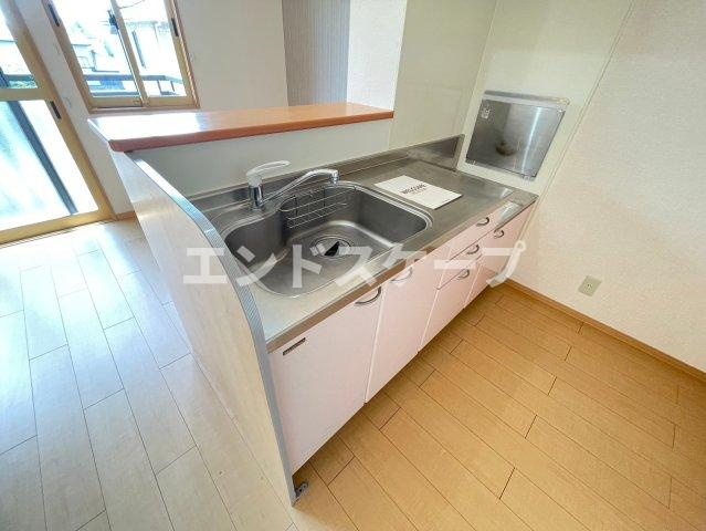 ブラン･メゾン　Ｂのキッチン|高崎、前橋、伊勢崎エリアのお部屋探しはエンドスケープまで！お客様の理想お聞かせ下さい♪