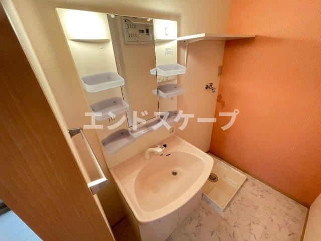 ブラン･メゾン　Ｂの洗面所|高崎、前橋、伊勢崎エリアのお部屋探しはエンドスケープまで！お客様の理想お聞かせ下さい♪