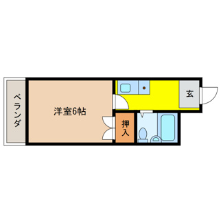 【間取り】 | アークハイツ渡部