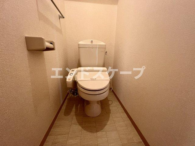 西中居ハイツ　Ｂのトイレ|高崎、前橋、伊勢崎エリアのお部屋探しはエンドスケープまで！お客様の理想お聞かせ下さい♪