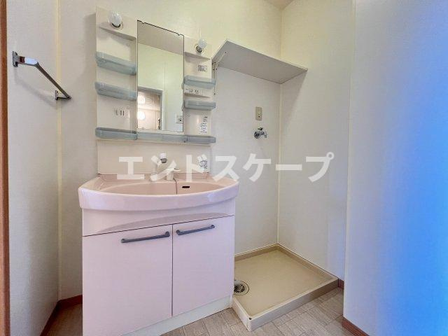 西中居ハイツ　Ｂの洗面所|高崎、前橋、伊勢崎エリアのお部屋探しはエンドスケープまで！お客様の理想お聞かせ下さい♪