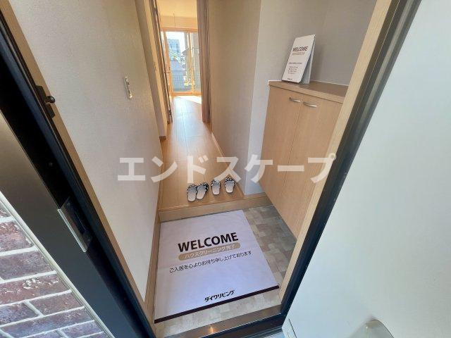 西中居ハイツ　Ｂの玄関|高崎、前橋、伊勢崎エリアのお部屋探しはエンドスケープまで！お客様の理想お聞かせ下さい♪