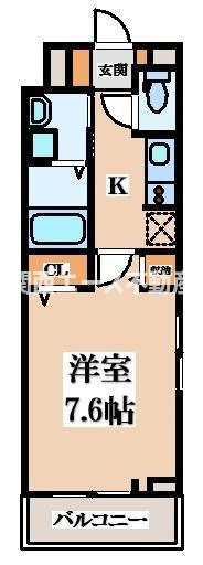 【間取り】 | シャルモン深野west