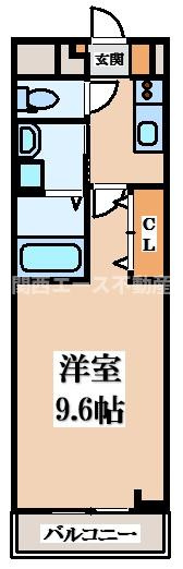 【間取り】 | シャルモン深野west