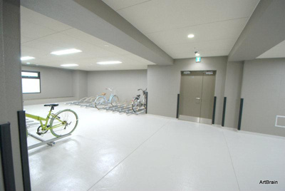 【その他共用部分】 | ルーブル板橋区役所前 ※5/1内見開始 | 無料の駐輪場は屋内で安心です(^^♪