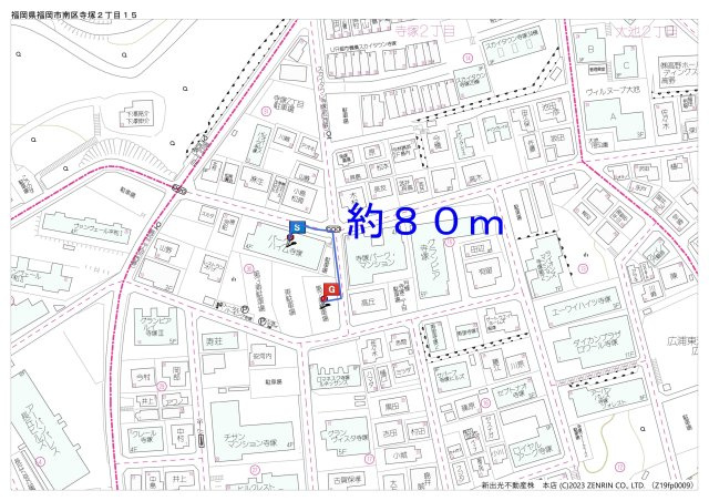 パークハイム寺塚の駐車場