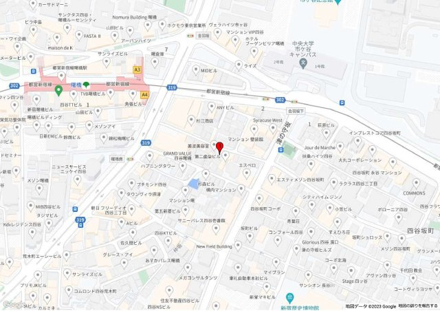 エスペロビルの地図