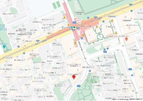 DFビルの地図