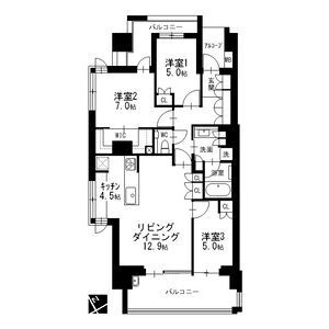 【間取り】 | グランドメゾン本山春里町