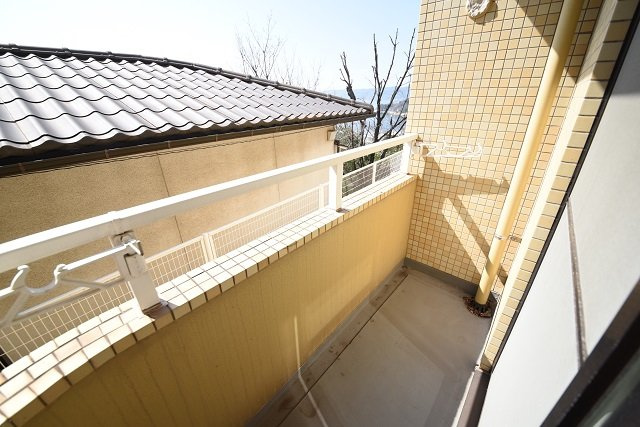 晴海コーポラスのバルコニー