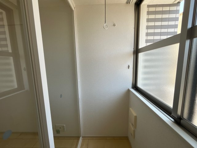 ブリーズコート城北のバルコニー