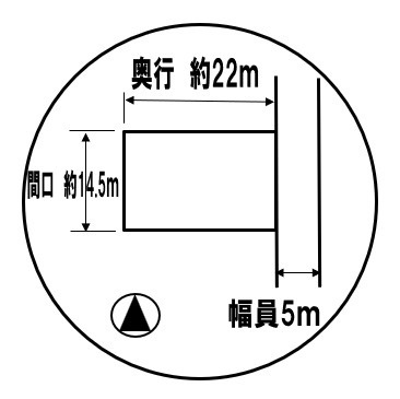 栃木市大平町西水代の土地図