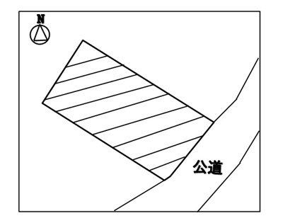 【区画図】 | 塩尻市北小野売地15 | 区画図