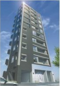 アルテシモ大森の外観パース