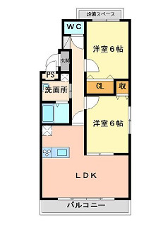 サンコート庄山の間取り