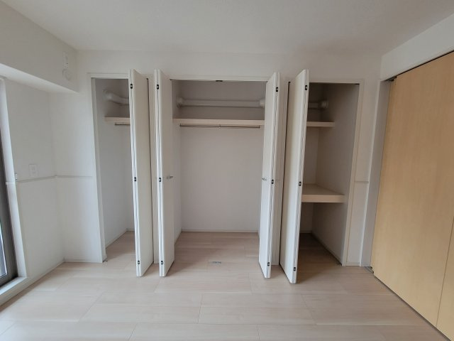 パークサイド・レジデンスの収納|大きなスペースがあり、収納には困りません