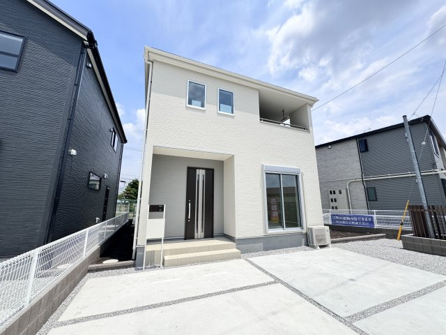 新築　高崎市下小鳥町第7　Livele Garden.S　2号棟の外観|現地写真　高崎市下小鳥町第7　Livele Garden.S