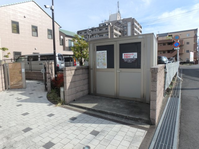 クレードルわかばのその他共用部分|ゴミ置き場
