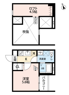 【間取り】 | ハピネス南脇