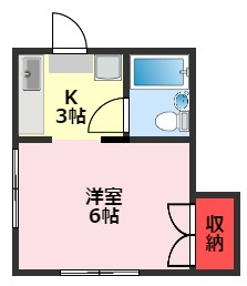 ハイツ初石の間取り