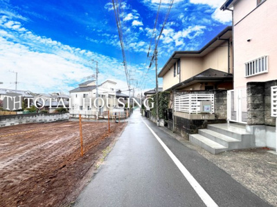【前面道路含む現地写真】 | 小金井市本町5丁目　売地　全2区画