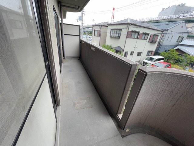 フロレセール南六甲のバルコニー
