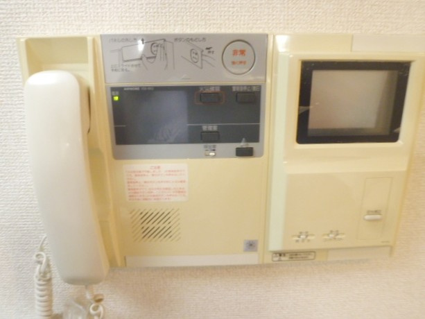 ジェイパーク東大前タワーウエストのセキュリティ|TVモニタ付インターホン