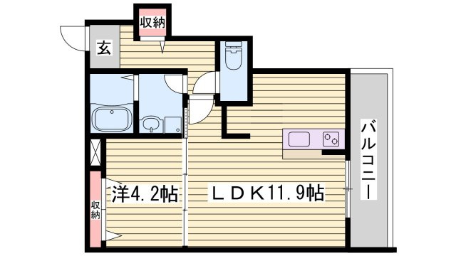 パラストＫＳの間取り