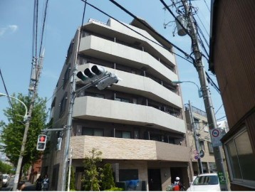 【外観】 | フェニックス新高円寺伍番館 | 鉄筋コンクリート造のがっしりした建物。