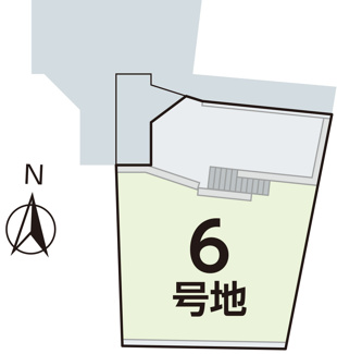【間取り】 | ６号地区画図