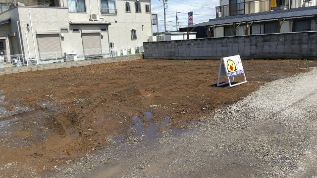 小山喜沢　土地の外観
